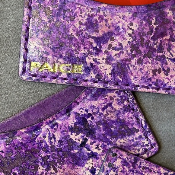 cosmic purple card wallet - Picture 4 of 5